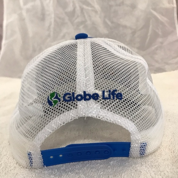 Idegy's Texas Rangers 50th Anniversary Adjustable Blue & White Baseball Cap - Picture 7 of 14